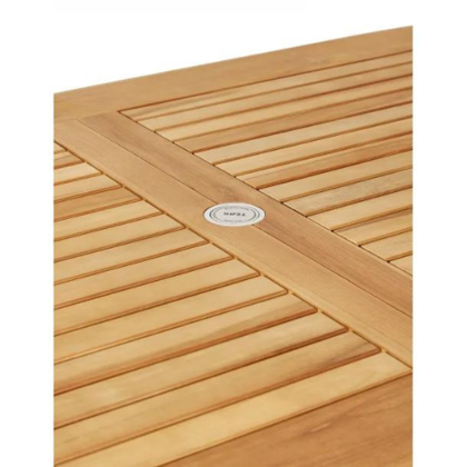 Sevilla teak udtræksbord